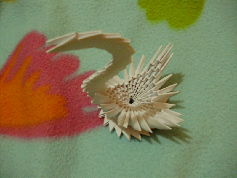 origami labud